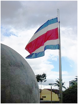 Bandera nacional de Csota Rica